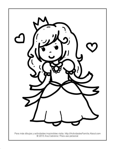 imagenes para una princesa|Dibujos de Princesas para colorear .